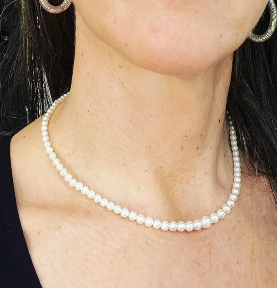 1930s Akoya Graduated Round Pearl Necklace