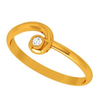 22k Surreal Enchanting Gold Ring