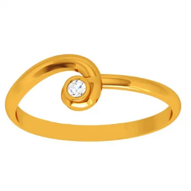22k Surreal Enchanting Gold Ring