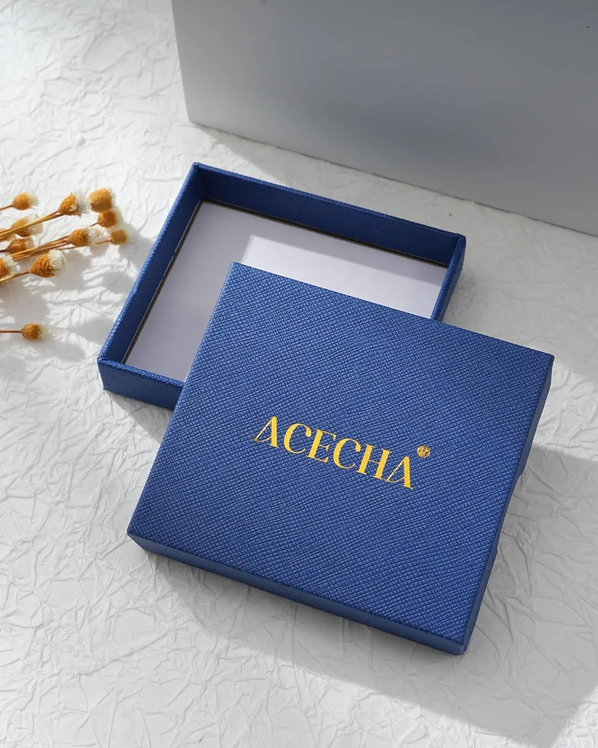 ACECHA Cross Necklace for Women | Silver Birth Flower Necklaces Thick Plated 12 Month Womens Birthday Faith Pendant Trendy Anniversary Jewelry Gifts