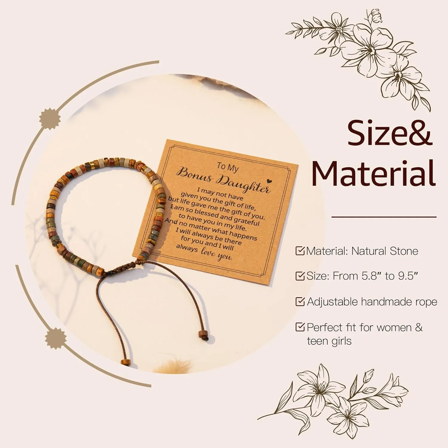 AGOT Daughter in Law Bracelets Gifts: Dear Daughter in Law Birthday Gifts from Mother in Law