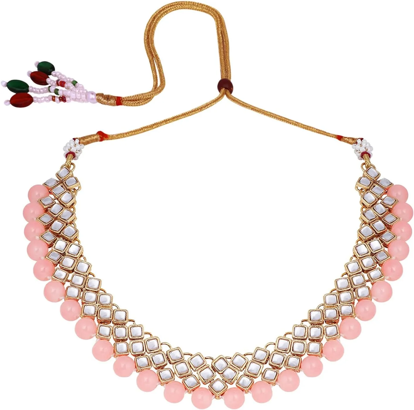 Aheli Indian Wedding Party Wear Necklace Earring Set Bollywood Stylish Ethnic Traditional Jewelry Gift for Women