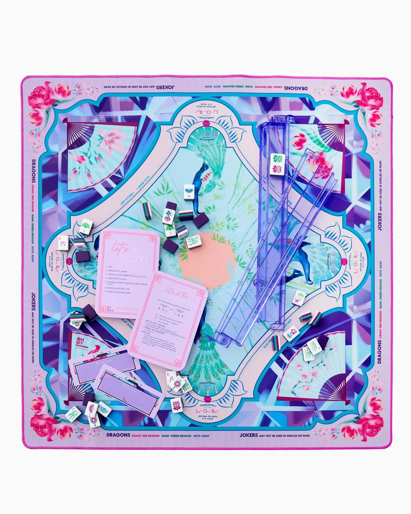 amethyst mahjong mat