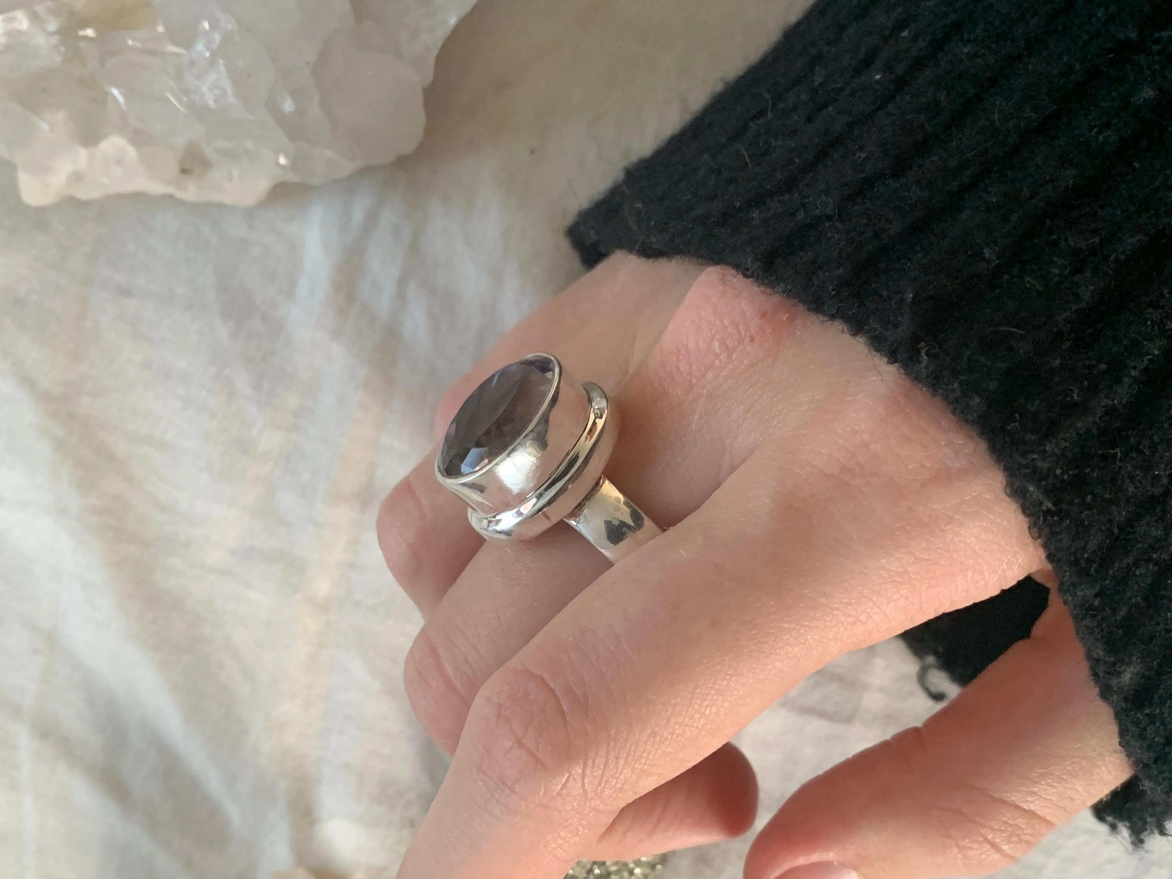 Ametrine Ari Ring - Reg. Oval