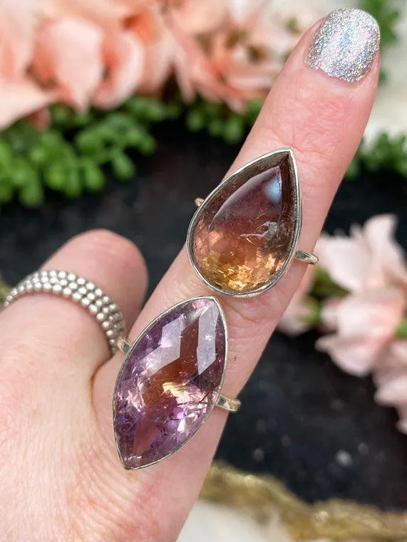 Ametrine Rings