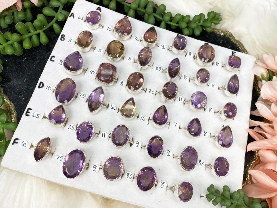 Ametrine Rings