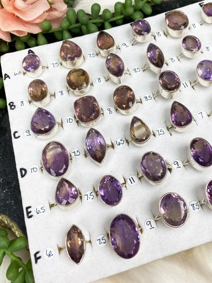 Ametrine Rings