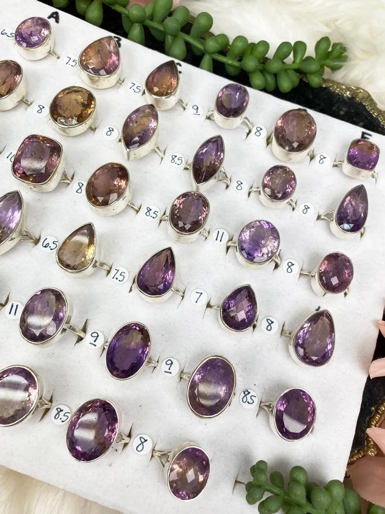 Ametrine Rings