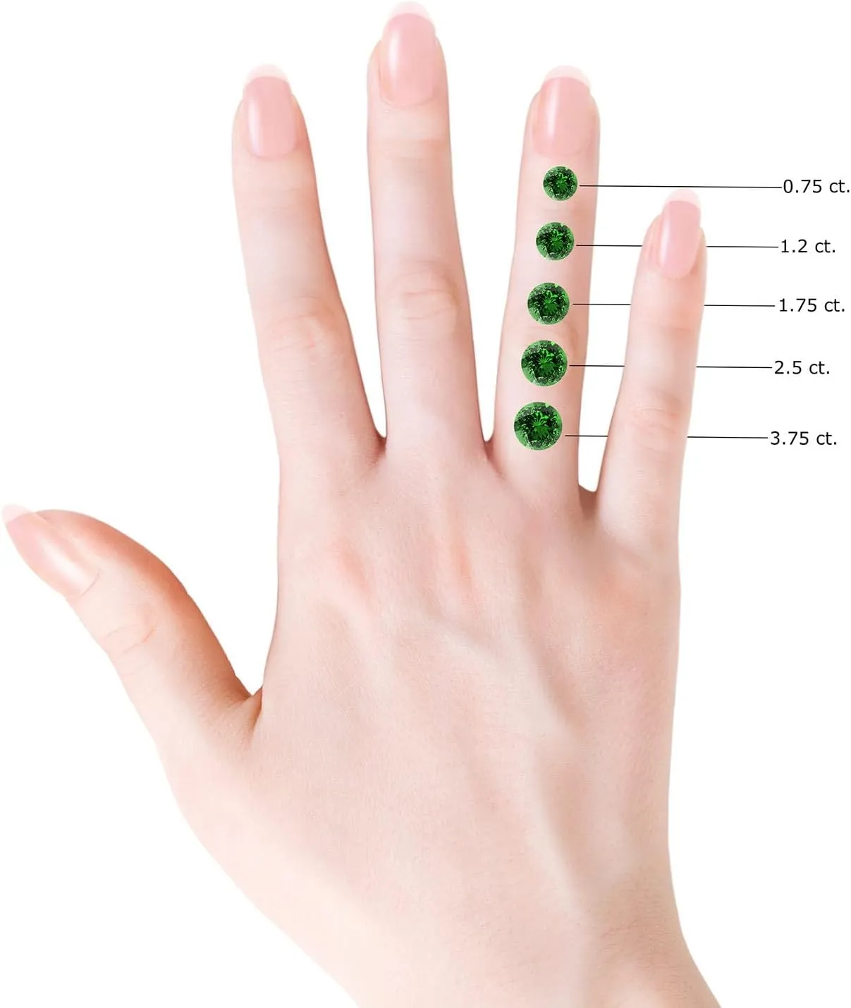 Angara Lab Grown Round Emerald Dangle Pendant with Lab Diamond Halo in 14K Solid Gold/Platinum | May Birthstone, Birthday, Engagement, Anniversary, Wedding Jewelry Gift for Women