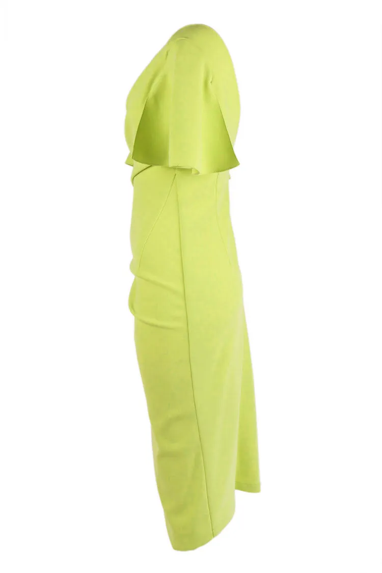 Ask Lula Dress in Lime