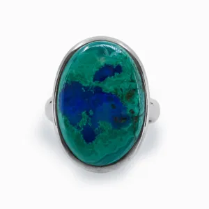 Azurite Malachite Ring