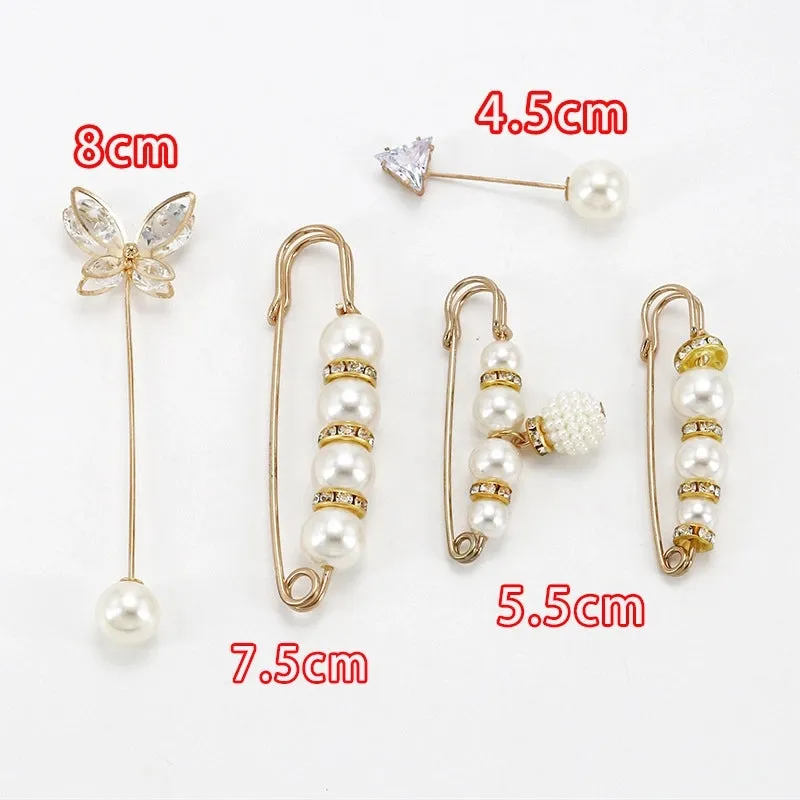 Basic Modern Style Classic Style Pin U Shape Alloy Rhinestone Women's Pin Charge Belt Buckle Brooches