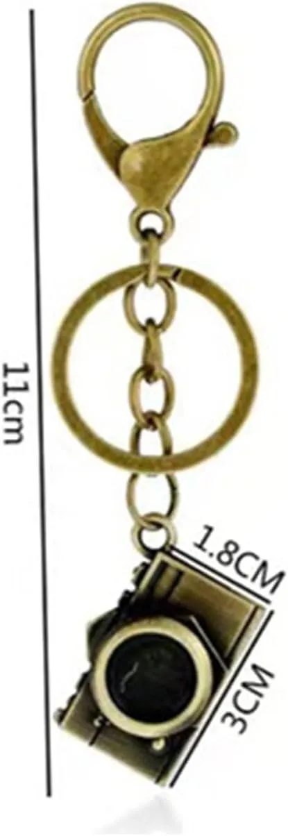 Bronze Keychain Delicate Keychain for Men and Women Keyring Can Be Used as A Festive Birthday Gift Prize