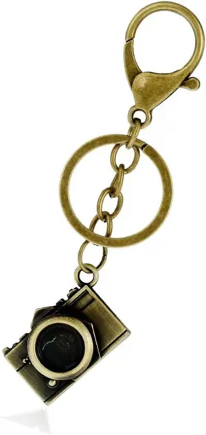 Bronze Keychain Delicate Keychain for Men and Women Keyring Can Be Used as A Festive Birthday Gift Prize