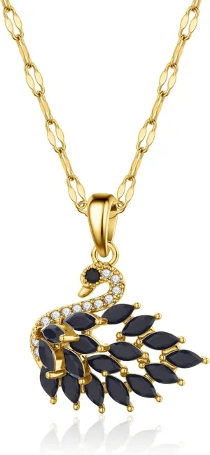 Butterfly Necklaces For Women Trendy 18k Gold Plated Butterfly Pendent, Moon Planet, Bee, Swan,Teardrop, Dolphin, Heart,Angel Pendant Gifts For Women