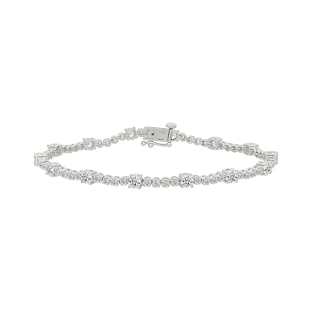 Chic Gold & Diamond Bracelet