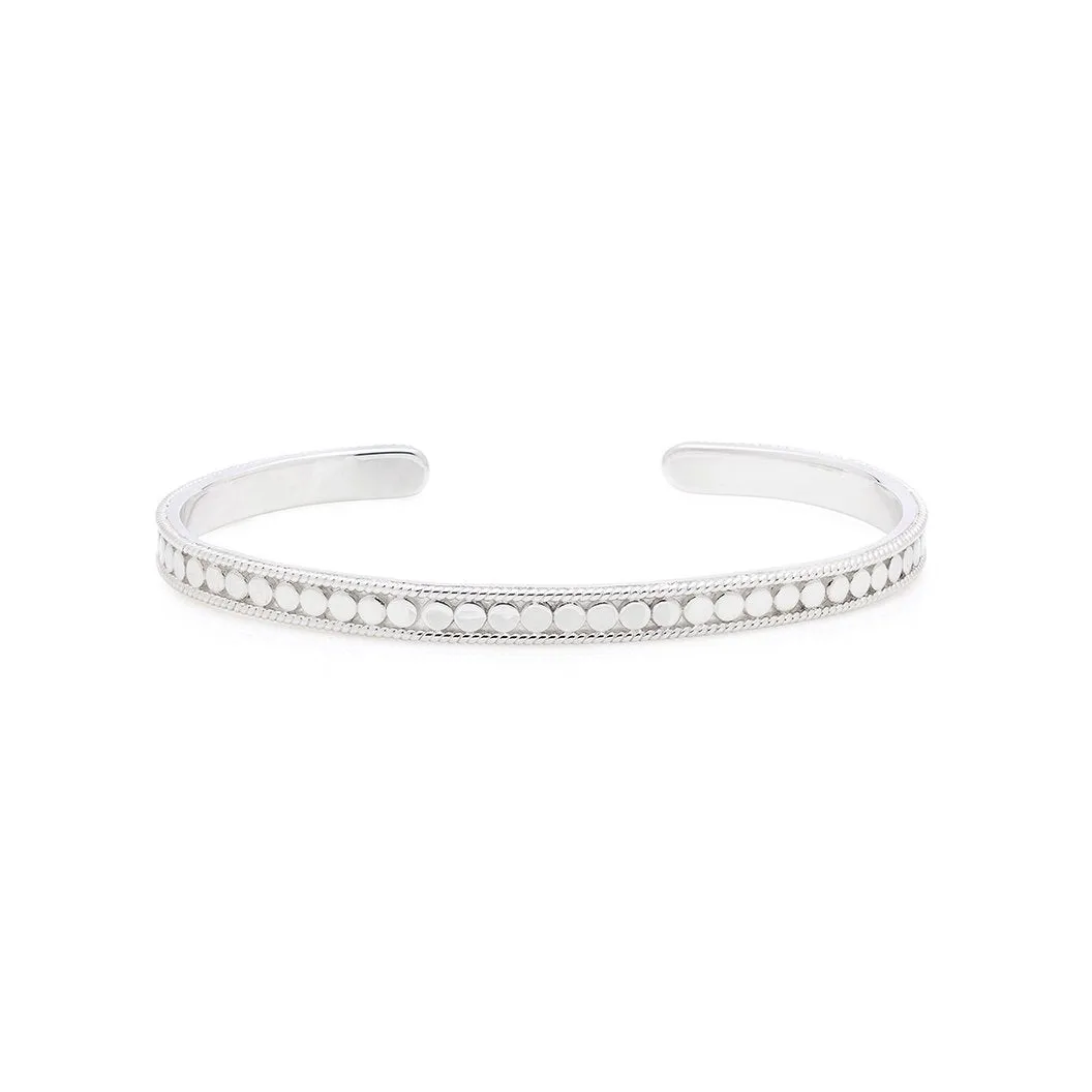 Classic Stacking Cuff Silver