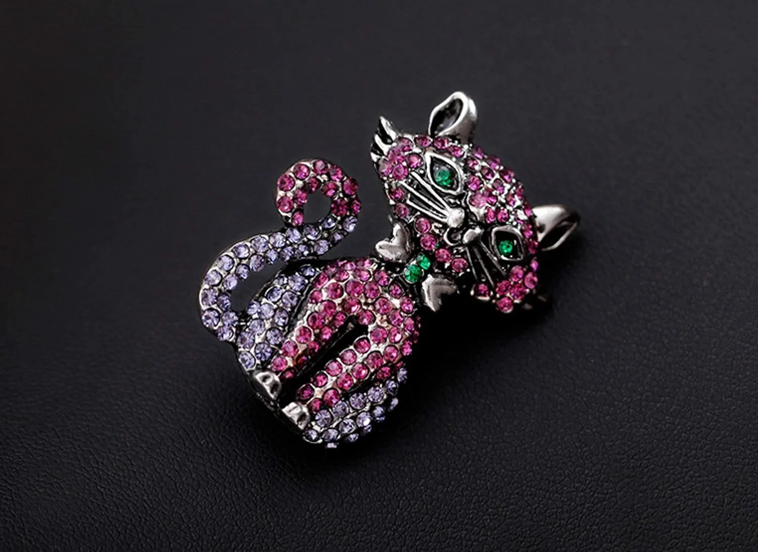Classical Teddy Bear Rhinestones Bowknot Brooches Cute Animal Cat Enamel Squirrel Pin Corsage Scarf Clips
