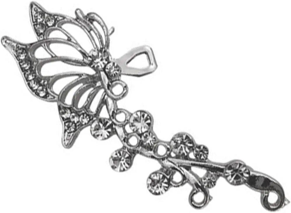 CLISPEED Ear Cuff for Women Non Piercing Ear Jewelry Elegant Accessory Unique Fashion Statement present for Valentine Day and Special Occasions