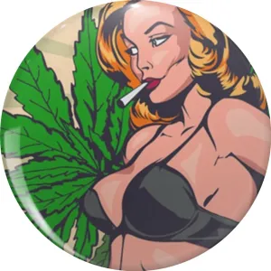 cool cartoon girl Pin Lapel Pin Cute Brooch Pins Badges 0.75"