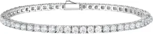 D Color VVS1 Clarity Moissanite and Genuine Sapphire/Emerald Tennis Bracelets for Women 2.22ct-10.45ct, Solid 925 Sterling Silver, Anniversary Wedding Valentines Jewelry for Her, Length 5.9-7.5 Inch(15-19cm)