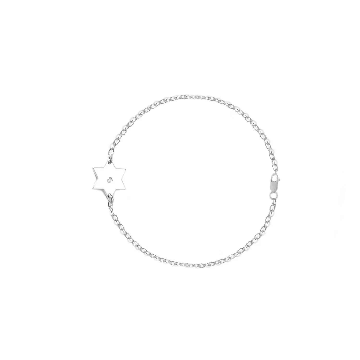 Dani Star of David Diamond Bracelet | Anklet