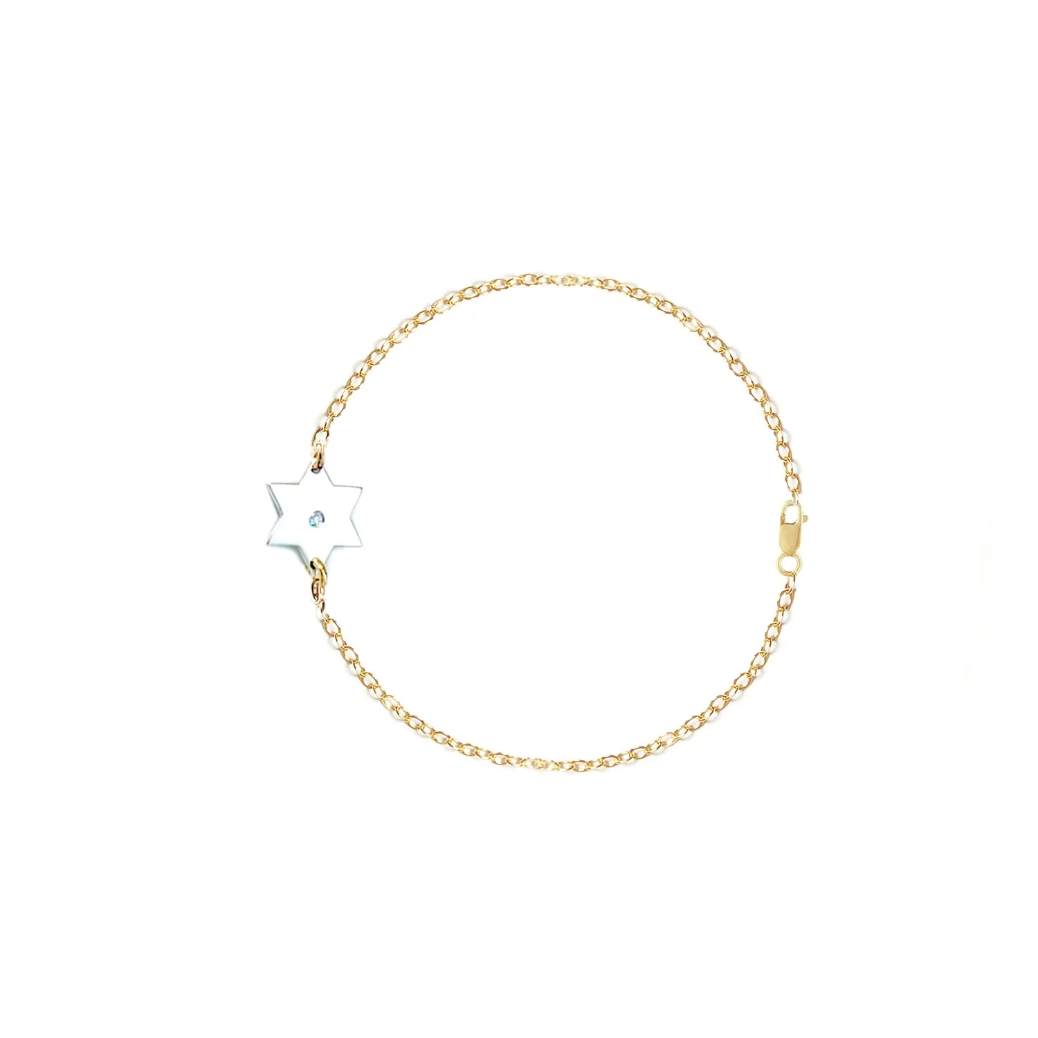 Dani Star of David Diamond Bracelet | Anklet