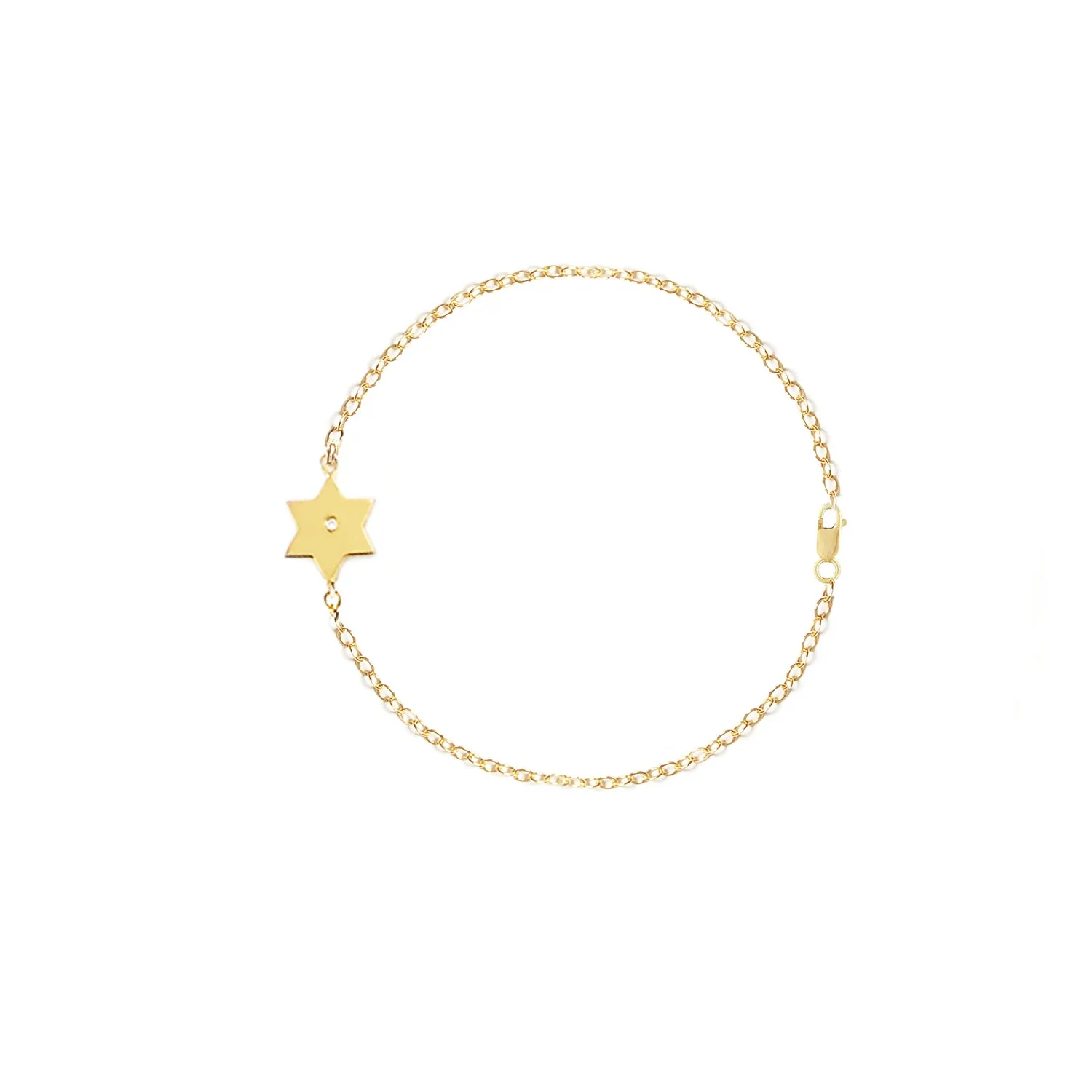 Dani Star of David Diamond Bracelet | Anklet