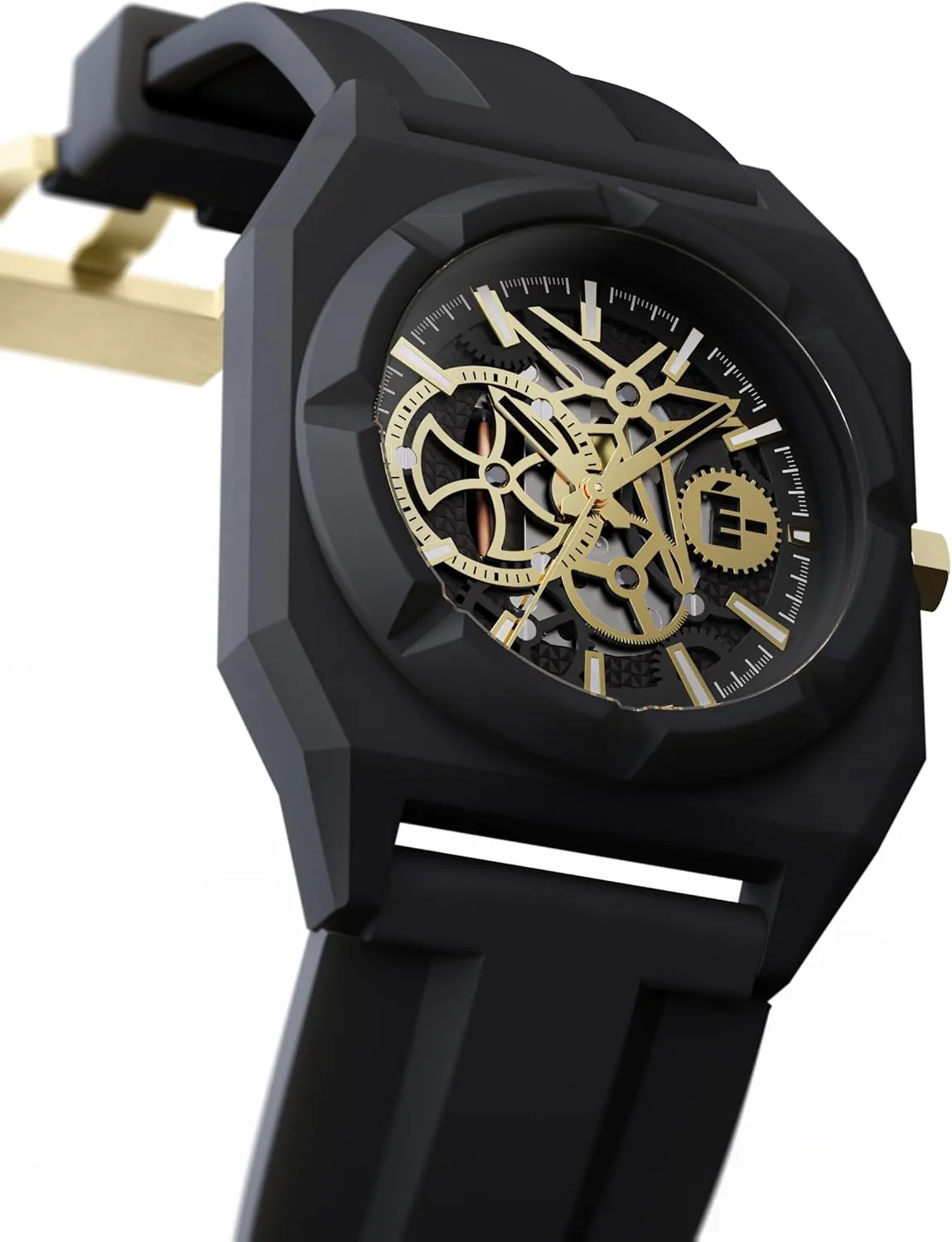 doubl-Standard SKLTON Fashion Watch for Men & Women, Waterproof Quartz Design, Perfect for Fashion Trendsetters, Stylish Watch to Match Outfits