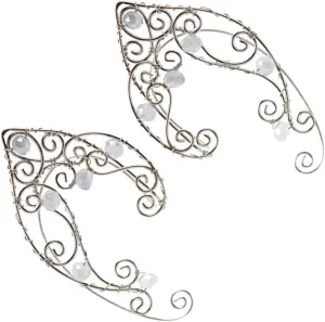 Elegant Vintage Ear Cuffs Non Piercing Jewelry for Women Fairy Wrap Earrings Ideal for Weddings Parties and Daily Wear