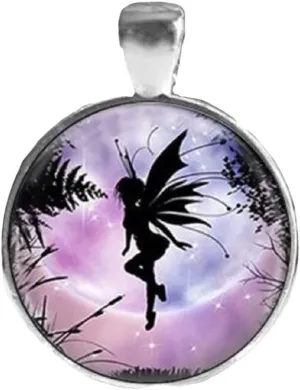 Fairy Necklace Glows in The Dark