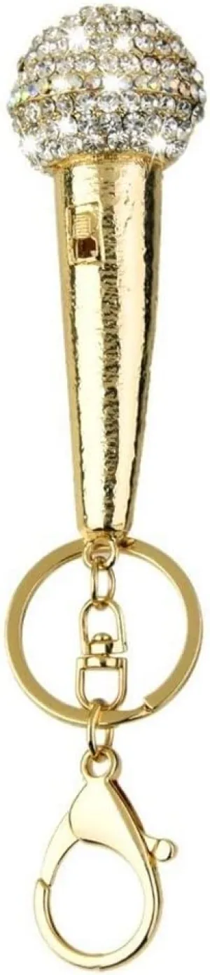 Fashion Yellow Pineapple Rhinestone Alloy Resin Women Car or Bag Keychain