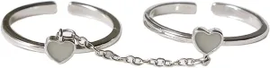 for Couple Glowing in The Dark Love Heart Matching Couple for Women Men Valentine Day Jewelry