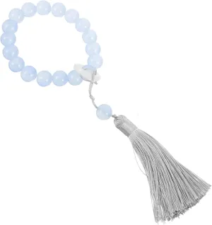 Handpiece Rosary Religious Beading Rosary Prayer Beads Tassels Blessing Compact Beads Bracelet