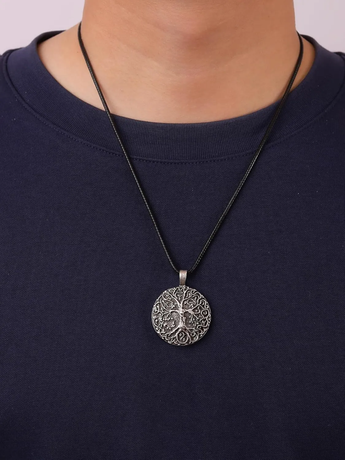 HAQUIL Viking Celtic Wiccan Tree of Life Pendant Necklace, Tree of Life Jewelry Gifts for Men and Women