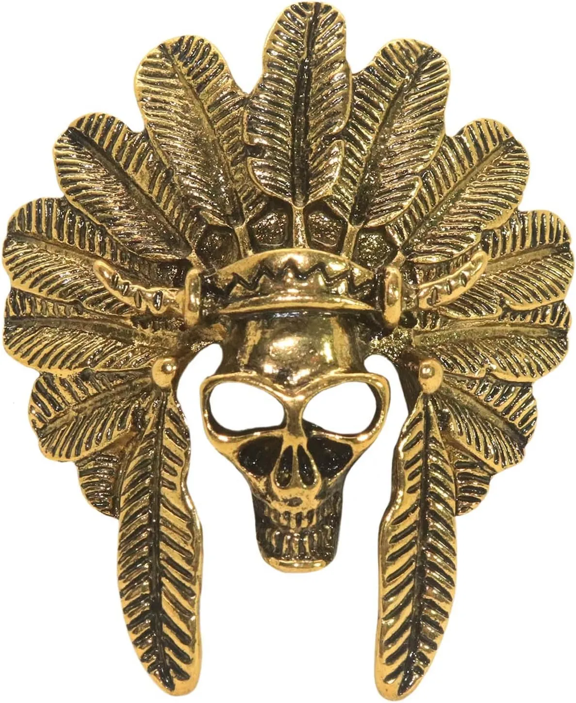 HETICA Vintage Animal Dragon Skull Wolf Crown Lion Brooch - Gold Silver Rhinestone Brooch for Men Women Suit Tie Dress Lapel Pin Fashion Jewelry