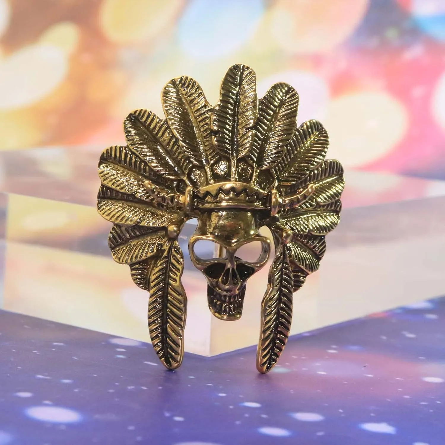 HETICA Vintage Animal Dragon Skull Wolf Crown Lion Brooch - Gold Silver Rhinestone Brooch for Men Women Suit Tie Dress Lapel Pin Fashion Jewelry
