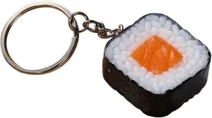 HSYHERE Men Women Creative Interesting Novelty Stylish Mini Simulated Food Fruit Shrimp Keychain Key-ring Pendant