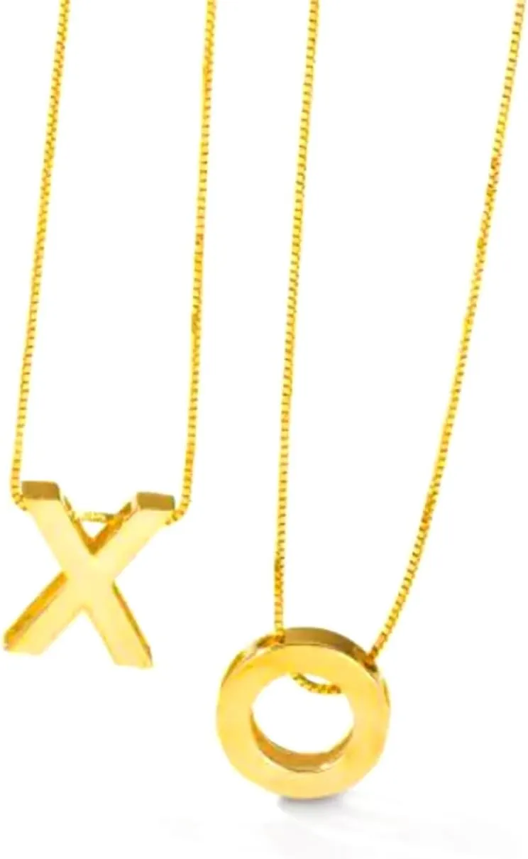 Jewelry Affairs 14k Yellow Gold Initial Letter Pendant Necklace, 18"