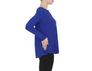 Joseph Ribkoff Long Sleeve Top Royal Sapphire Style 191152