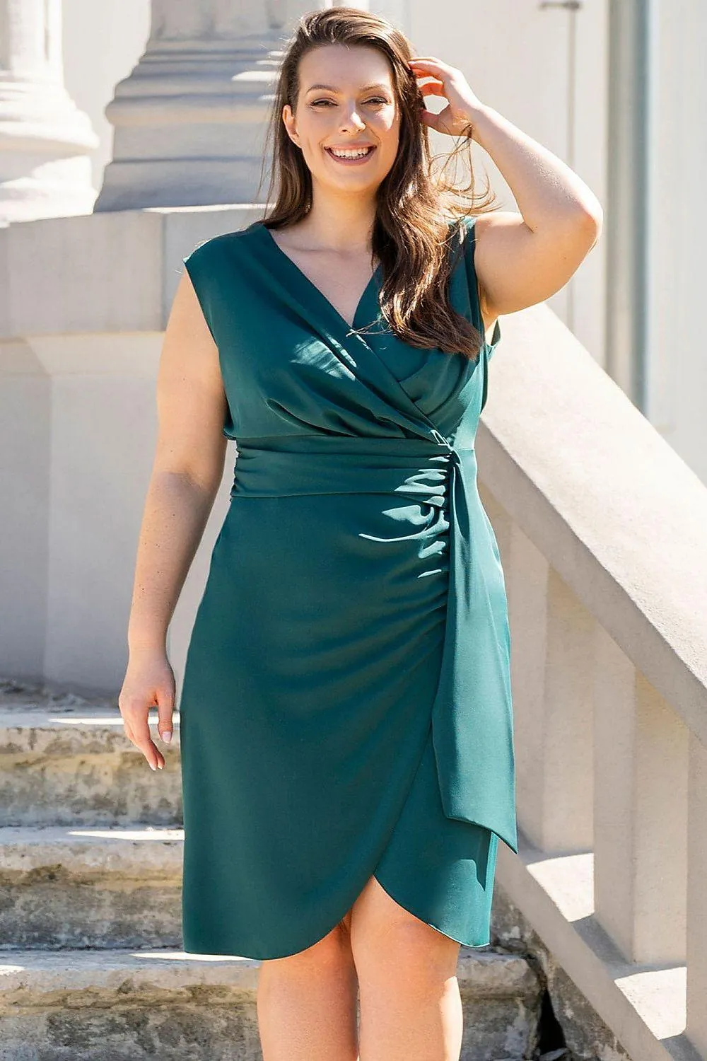 Karko stylish wrap florence dress