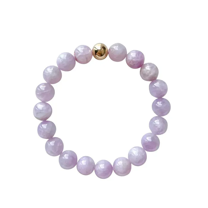 Lilac Kunzite 8mm Bracelet
