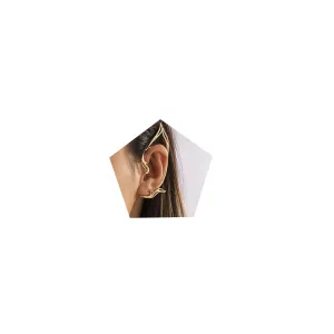 LUXCASTLE Elf Ear Cuffs Non Pierced Wraps Cosplay Fantasy Earrings Fairy Ears Climber Earrings Jewelry for Women 2Pcs