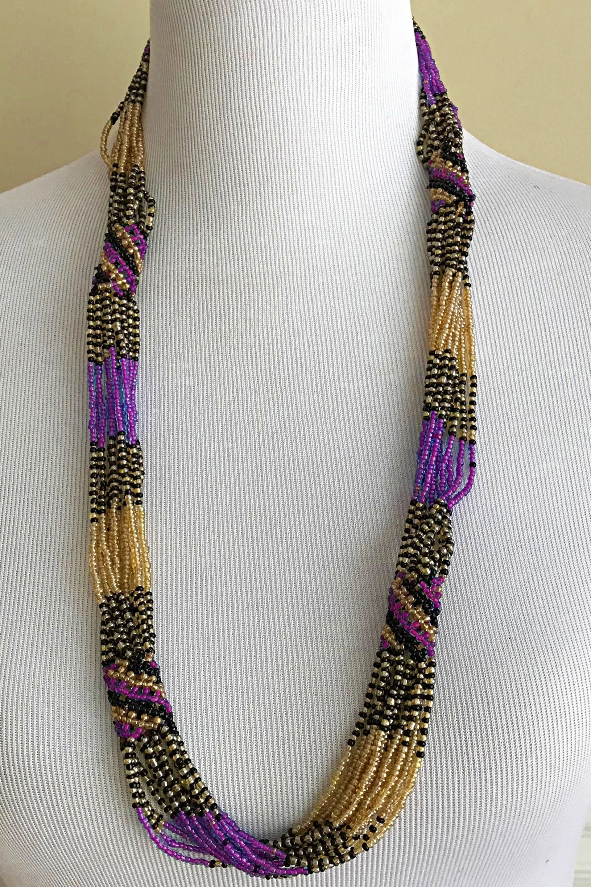 Maasai Beaded Long Necklace