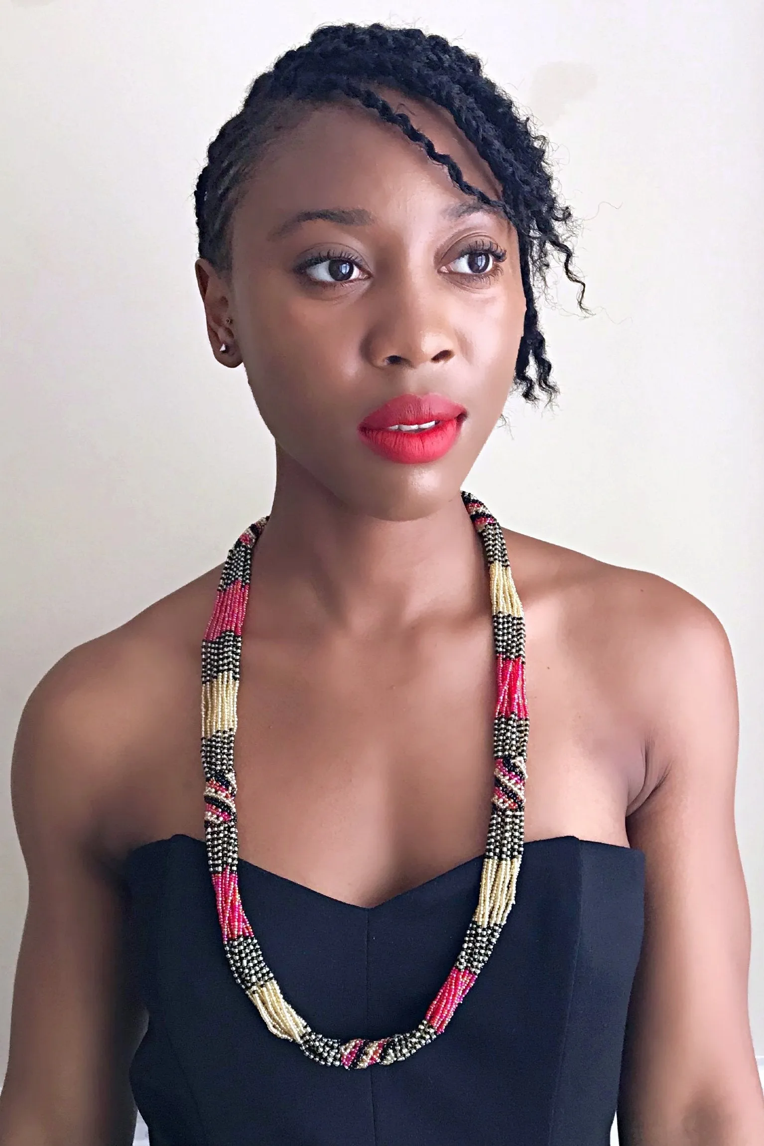 Maasai Beaded Long Necklace