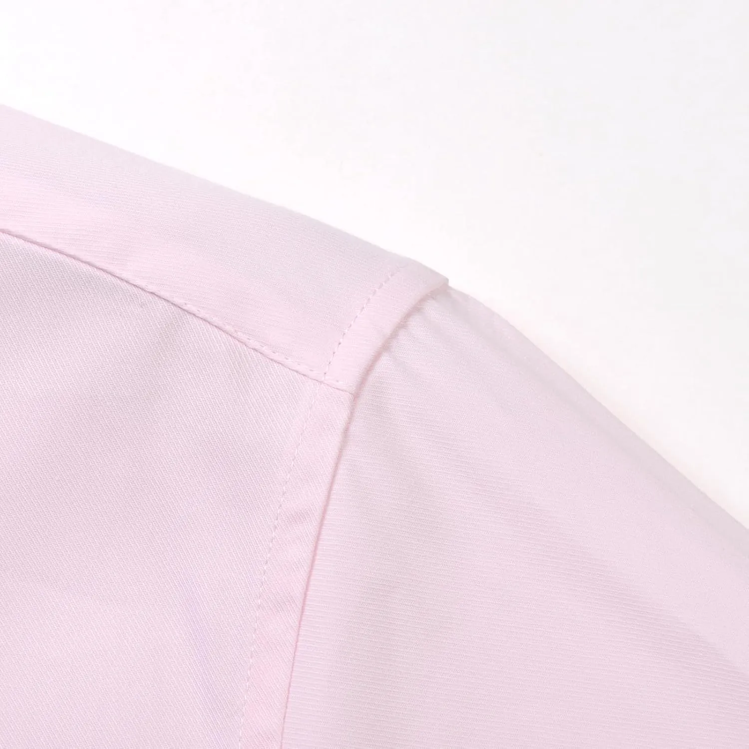Men's Solid Color Long Sleeve French Cuff Dress Shirts, Hidden Button Front, Includes Blue Gemstone Cufflinks