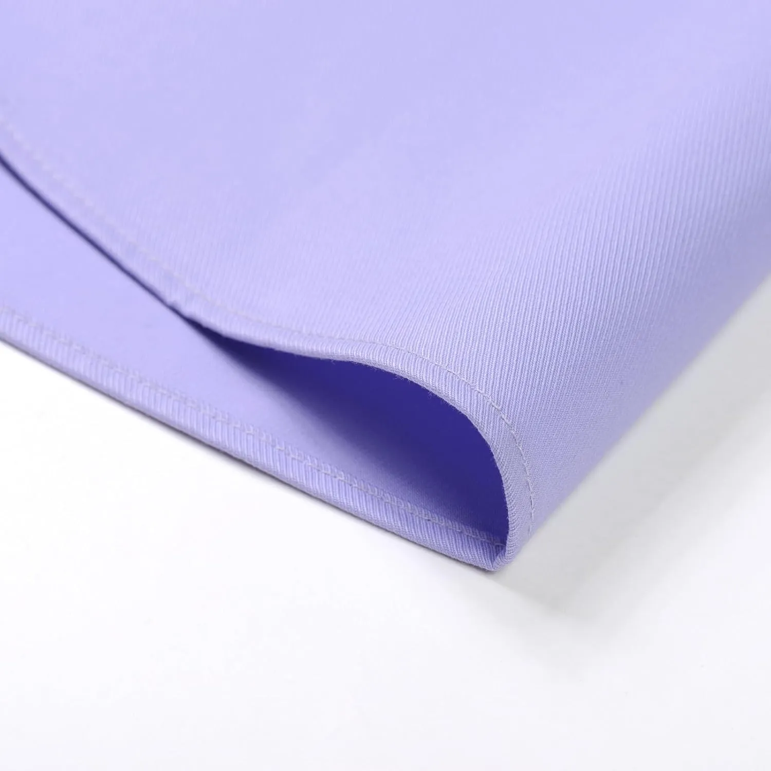 Men's Solid Color Long Sleeve French Cuff Dress Shirts, Hidden Button Front, Includes Blue Gemstone Cufflinks