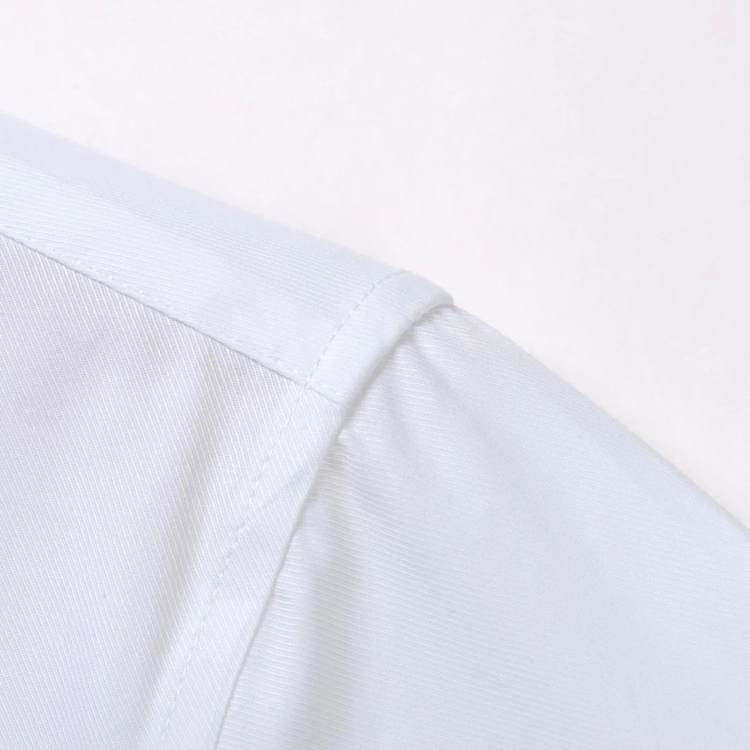 Men's Solid Color Long Sleeve French Cuff Dress Shirts, Hidden Button Front, Includes Blue Gemstone Cufflinks