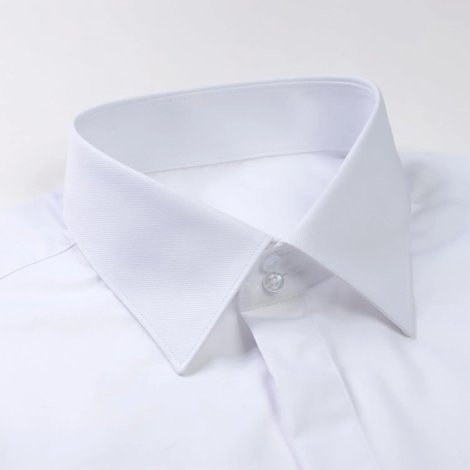 Men's Solid Color Long Sleeve French Cuff Dress Shirts, Hidden Button Front, Includes Blue Gemstone Cufflinks