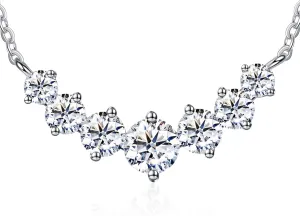 Moissanite Pendant Necklaces for Women 0.5Ct-7.6Ct Jewelry for Wife Her Mom Daughter Girlfriend Birthday Wedding Anniversay Engagements Gifts for Wife Christmas Valentine Mothers Day